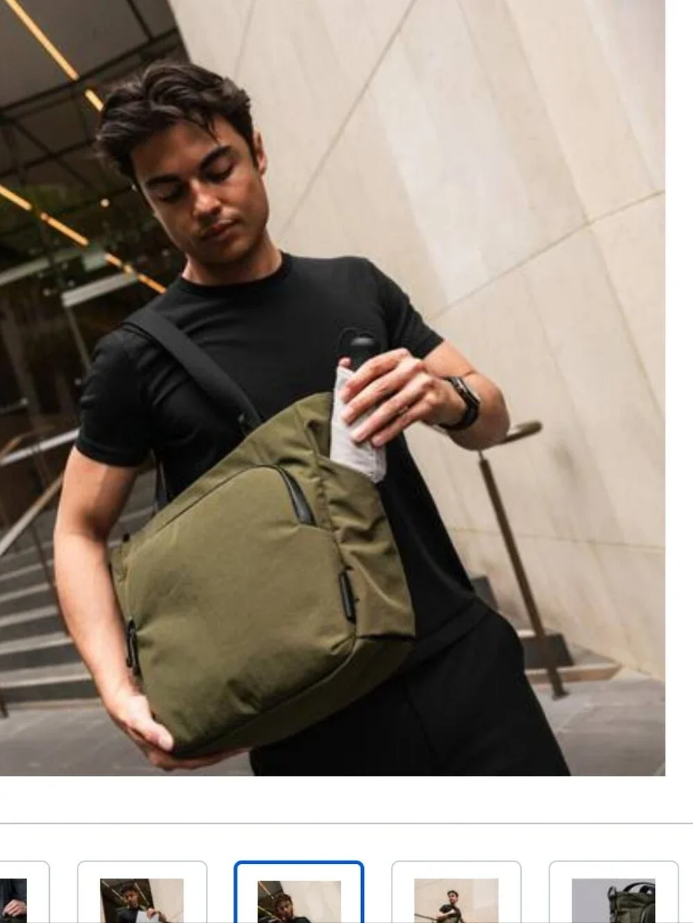 ALPAKA  ARMY  Green Tote Bag  AXOflux 600d